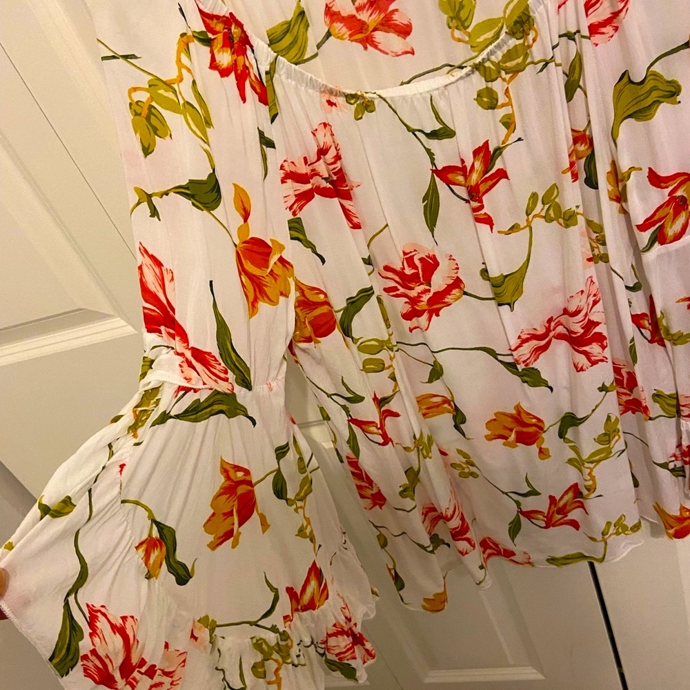 Floral Blouses Tops Fever Large - Picture 4 of 9